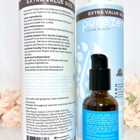 PureZero & Sheamoisture Set shampoo & conditioner lot - Picture 2 of 2